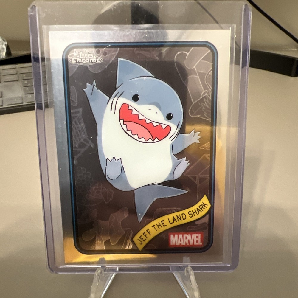 2025 Topps Chrome Marvel Jeff The Land Shark #156