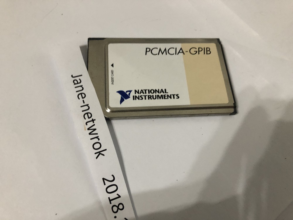 1PC 100% test PCMCIA-GPIB via DHL or Fedex fast shipping