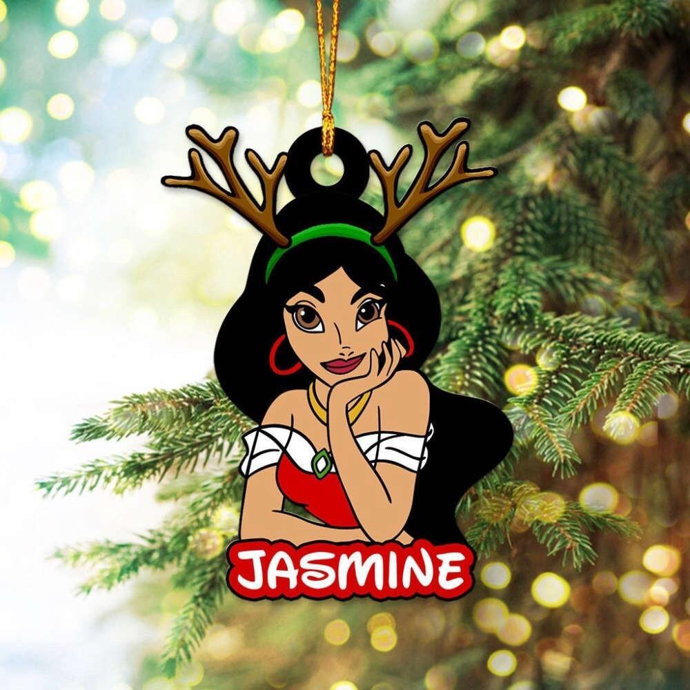 Jasmine Christmas Ornament  Jasmine Xmas Car Ornament  Jasmine Aladdin Gift