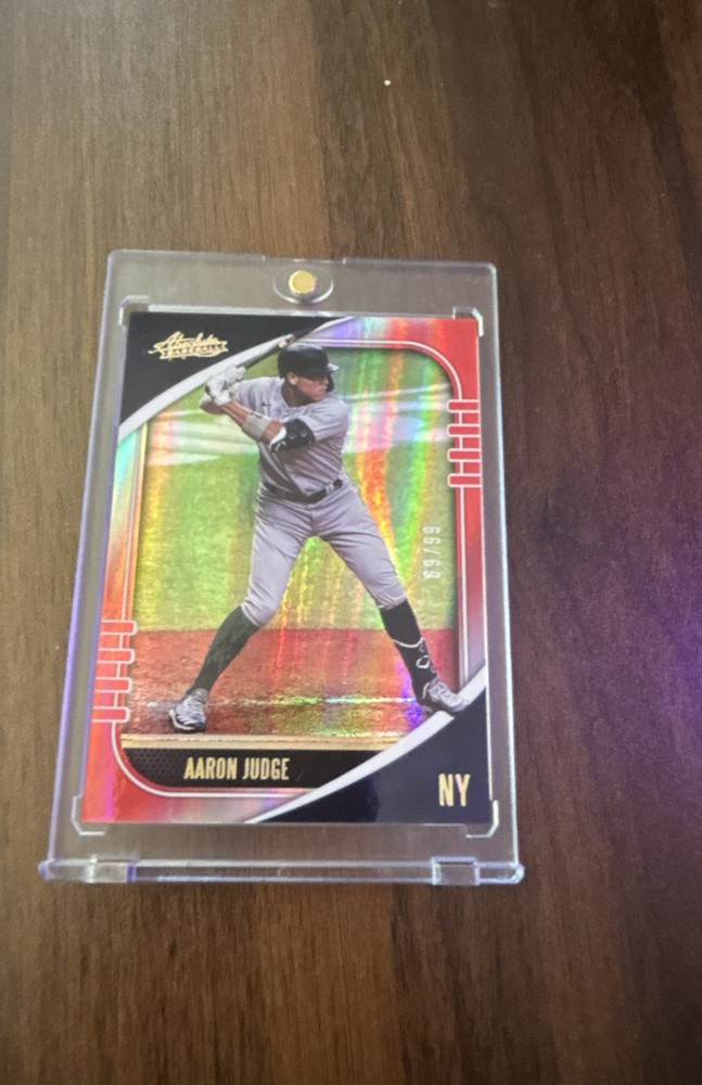 2021 Panini Absolute - Aaron Judge #27 Spectrum Red /99