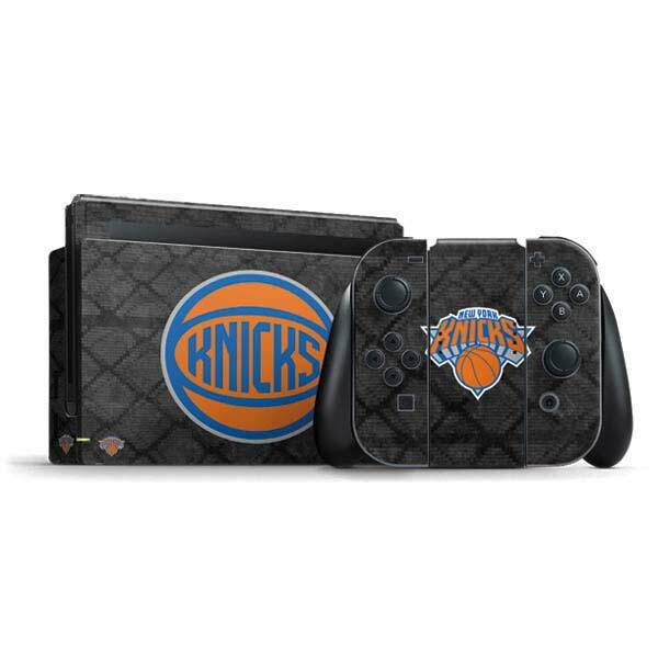 NBA New York Knicks Nintendo Switch Bundle Skin - New York Knicks Dark Rust