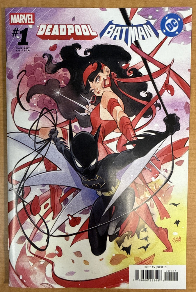Deadpool Batman #1 - Peach Momoko & Greg Capullo (Marvel/DC 2025) • Unread