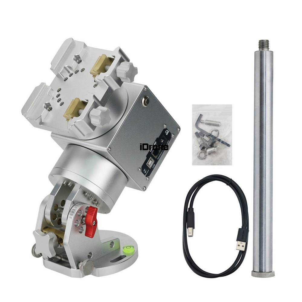 JUWEI-17 Harmonic Equatorial Mount with Wide Dovetail Groove for Telescope New