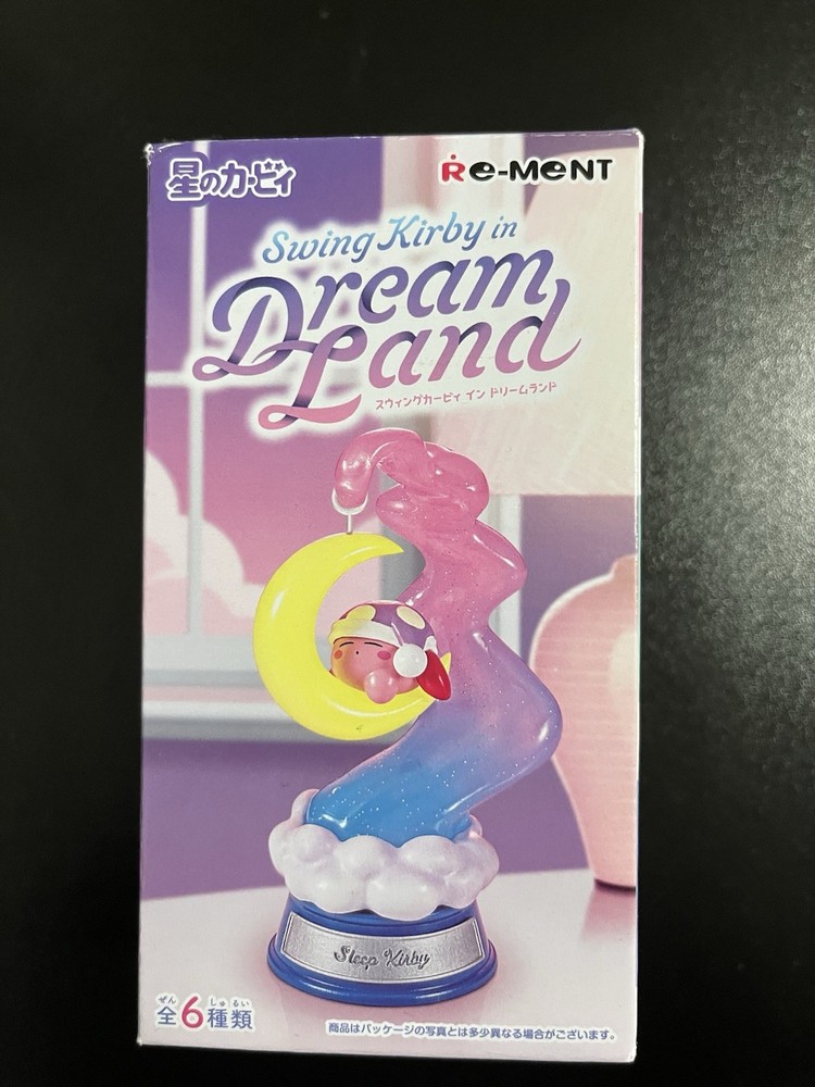 Re-Ment Swing Kirby in Dream Land Blind Mystery Box FigureIncludes 1 Figure Blind Box