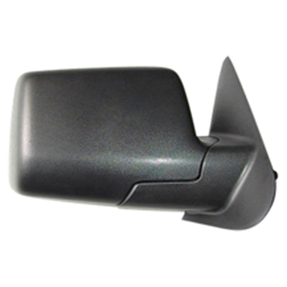 Black Manual Convex Passenger Side Door Mirror Manual Folding 128-00888CR