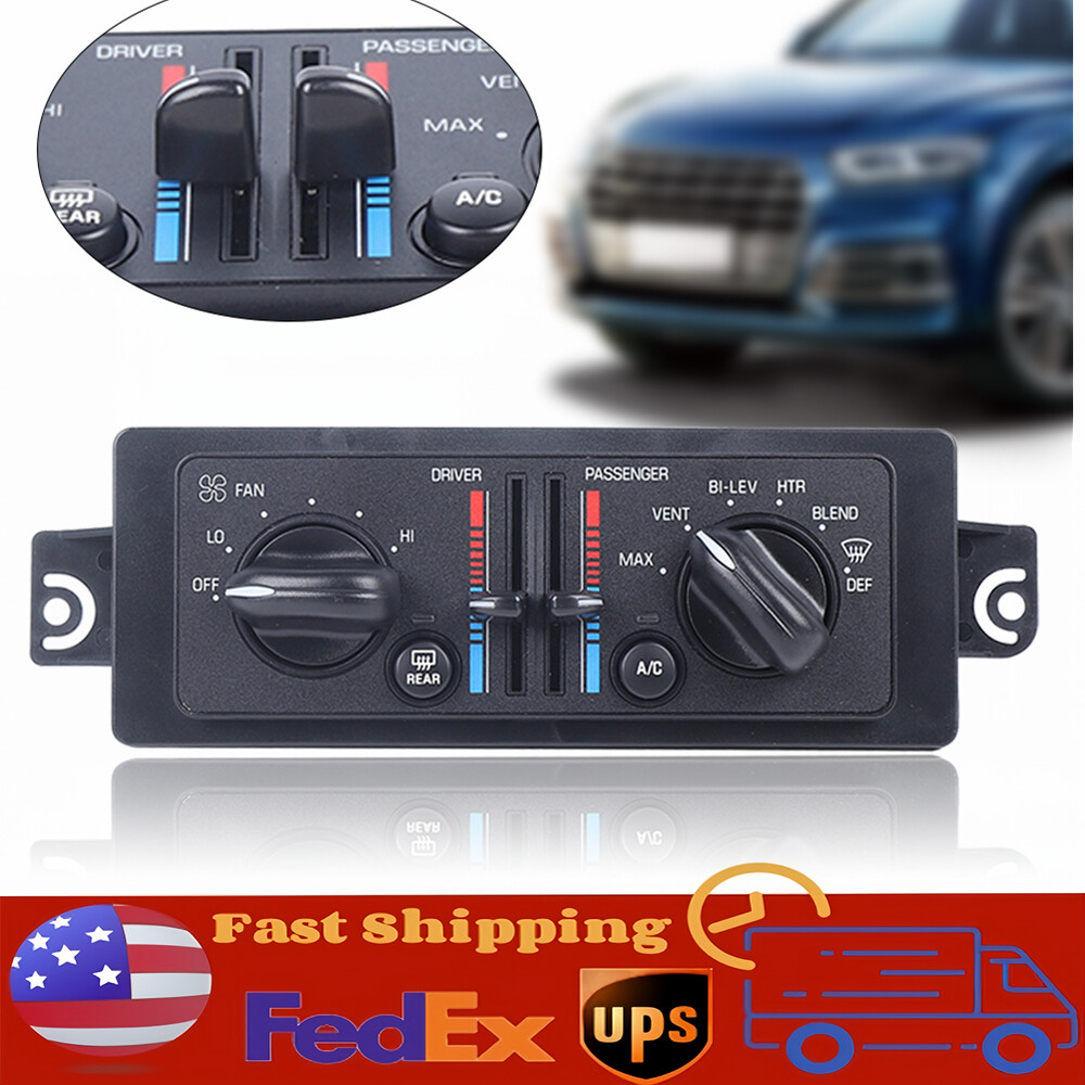 Fit 2000-05 Buick Century Climate Control Temperature A/C Heat Temp Dash 630128