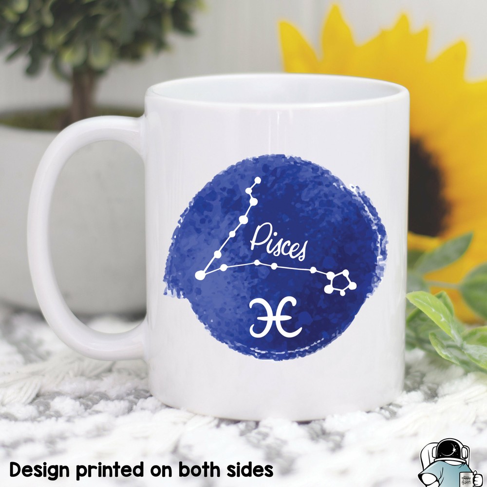 Pisces Birthday Gift Pisces Zodiac Sign Pisces Coffee Mug Pisces Zodiac Mug