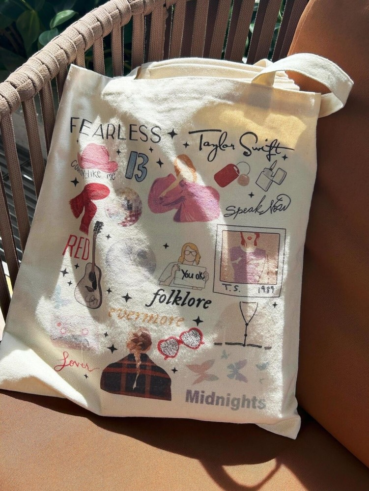 Taylor Swift book bag Tote bag for album concert A fan favorite gift