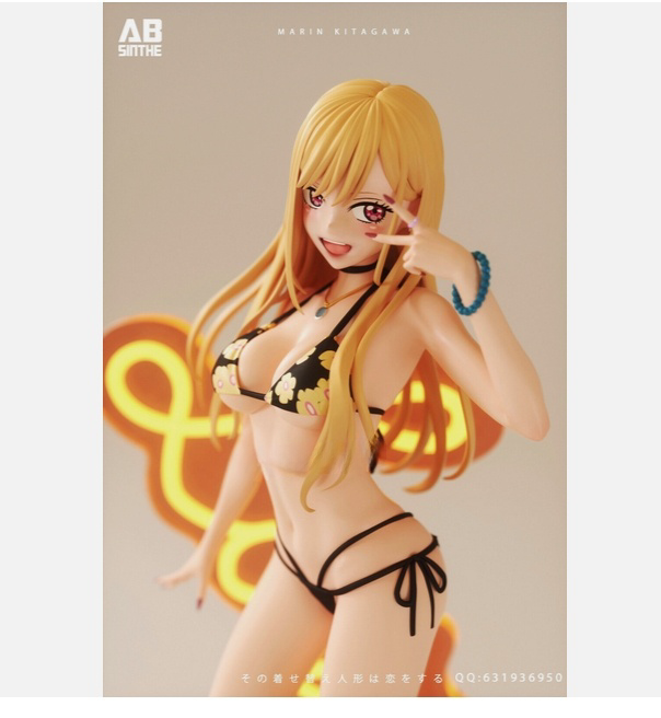 ABsinthe My dress-up Darling Marin Kitagawa 1/6 Resin Cast off EX Ver IN STOCK-image