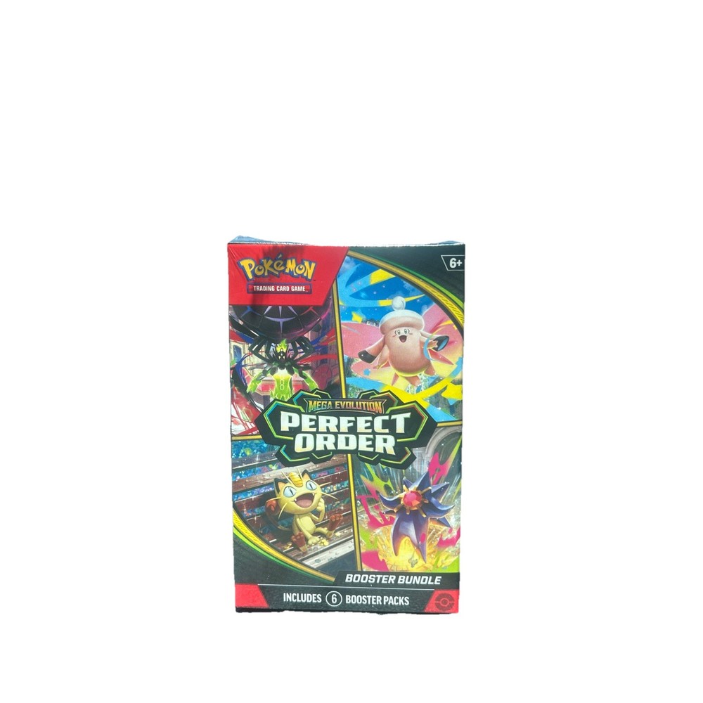 Pokémon TCG: Mega Evolution-Perfect Order Booster Bundle (6 Packs) New Sealed