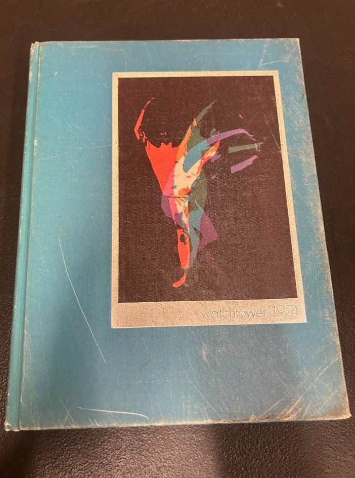 1974 Beverly Hills High School, California 'Watchtower' Yearbook Vintage