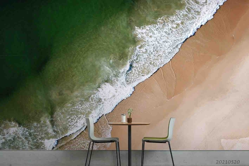 3D Sea Beach Landscape Wall Murals Wallpaper Murals Wall Sticker 5