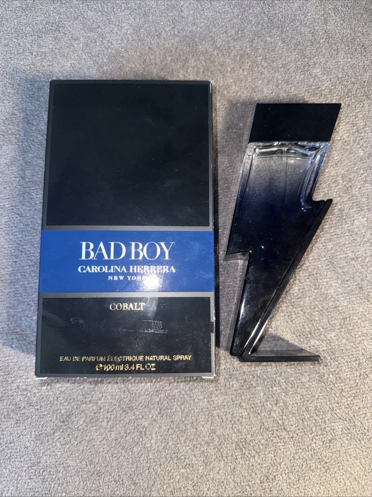 Bad Boy Cobalt Carolina Herrera 3.4oz 65-75% Full