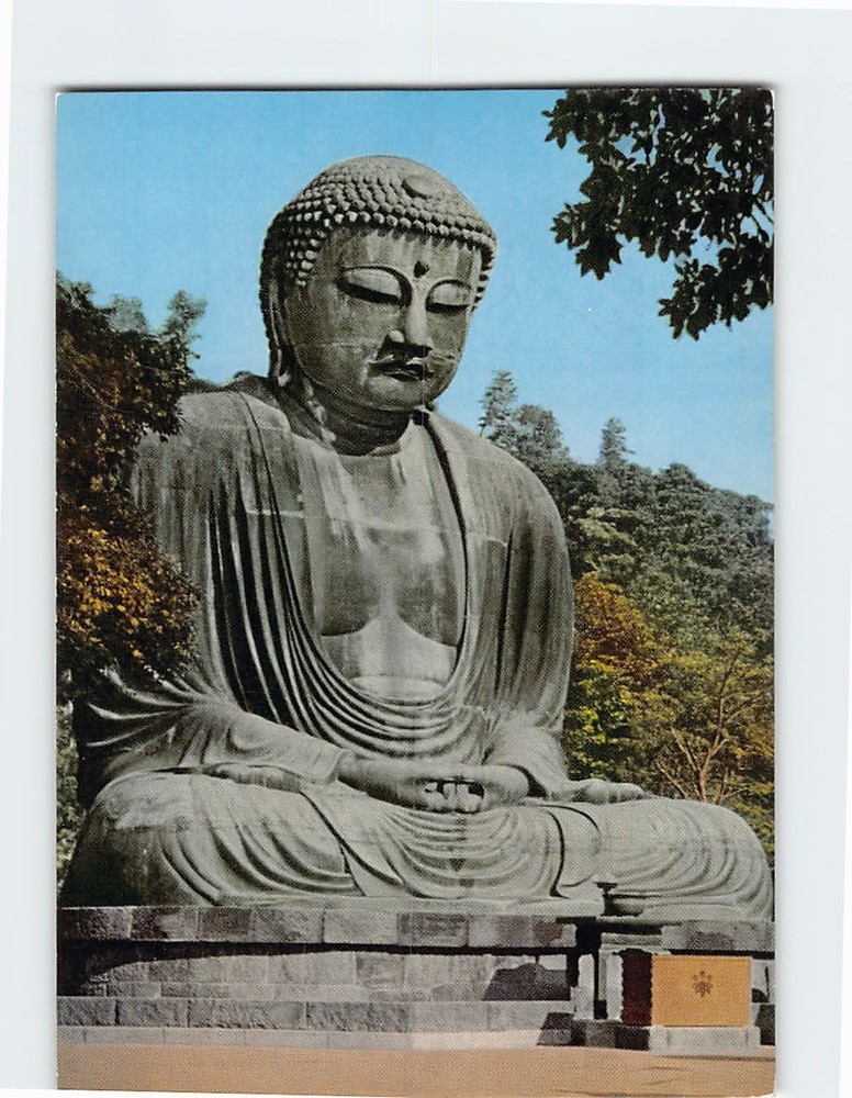 Postcard Daibutsu At Kamakura Japan