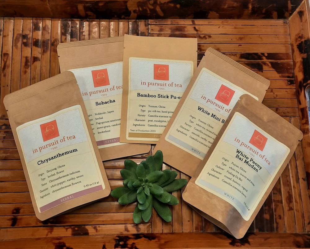In Pursuit of Tea Flower Power Herbal Tea Sampler Set