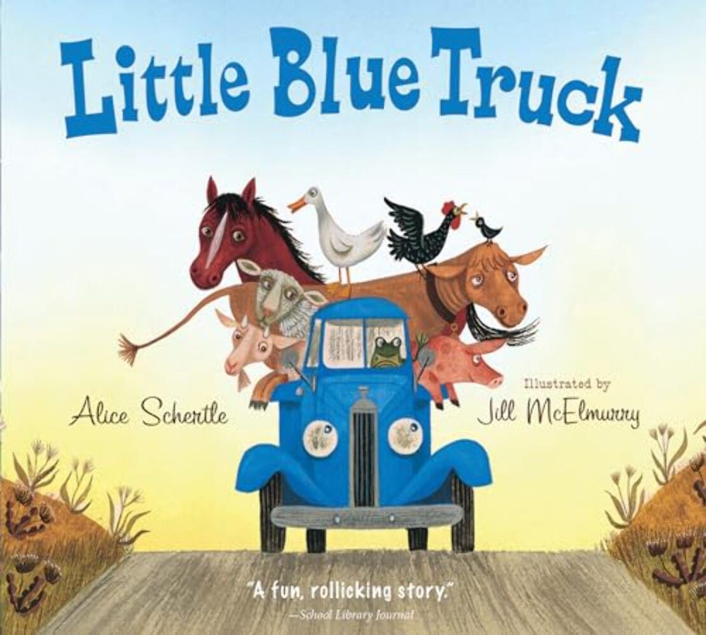 Little Blue Truck Padded Board Book - Board Books