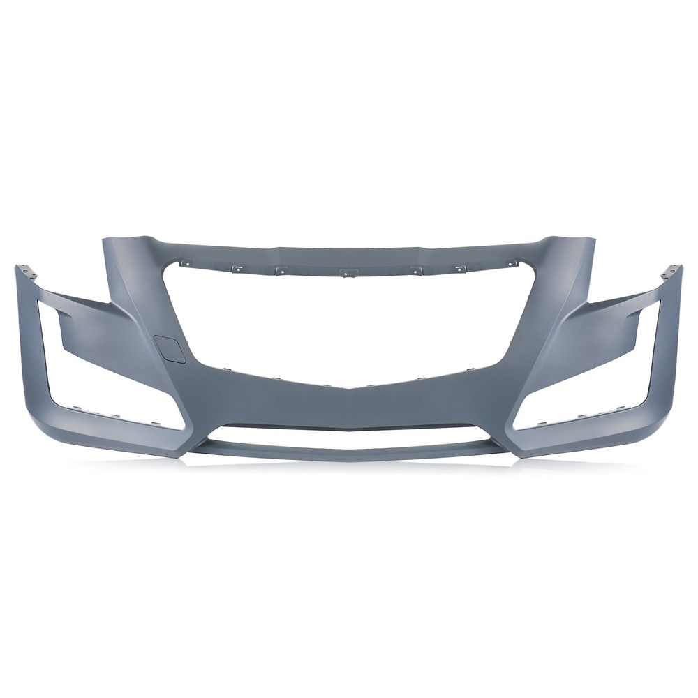 For 2014-2019 Cadillac CTS Front Upper Bumper Cover Primed w/o Hole 84033411