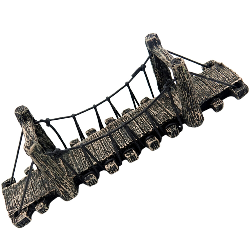 Delicate Special Safe Underwater Bridge Adorn Decorate Photo Desktop Fish Tank