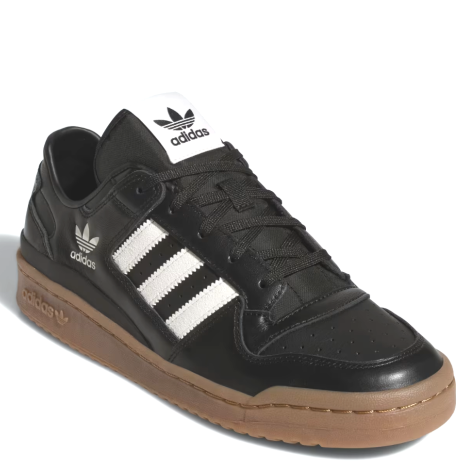 Adidas FORUM LOW CL MEN'S SIZE 9.5 BLACK WHITE GUM