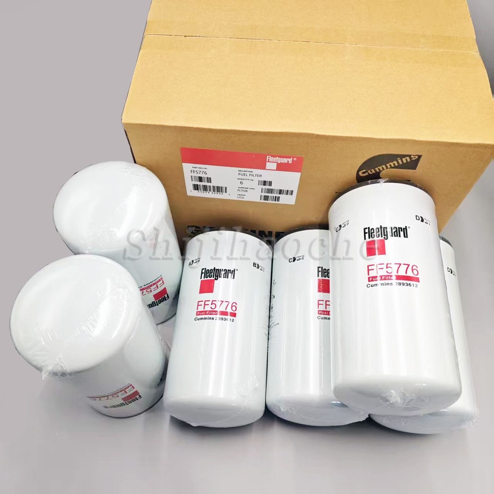 6pcs Fuel Filter For Cummins ISX 2893612 LFF6776 For Fleetguard FF5686 FF5776 US