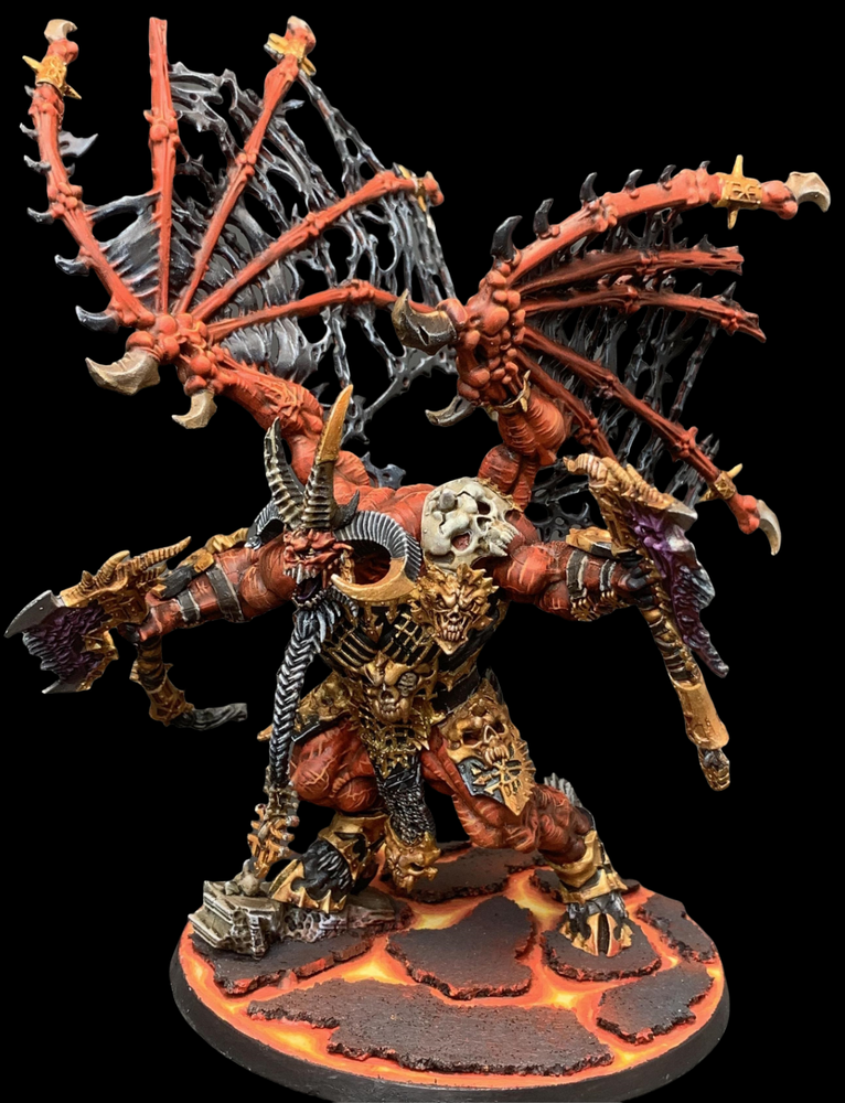 Skarbrand Chaos Daemons Army Painted Gallery Warhammer 40K GW Collection