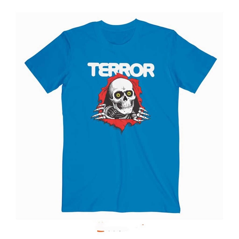Terror Bones Skull Band Blue Color T Shirt Gift For Fan BL772
