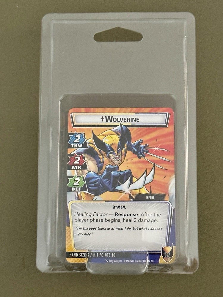 Marvel Champions Wolverine Hero Pack Complete - MINT - CARDS ONLY