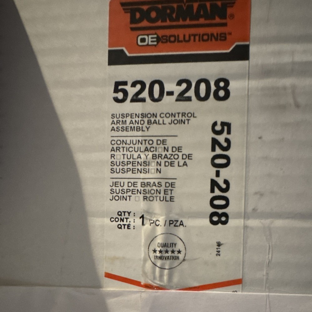 Dorman OE Solution 520-208 Suspension Control Arm And Ball Joint Assembly
