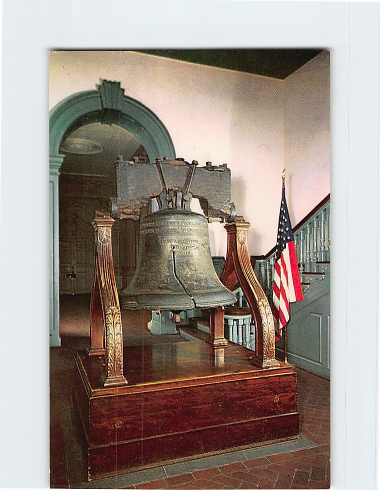 Postcard Liberty Bell Independence Hall Philadelphia Pennsylvania USA
