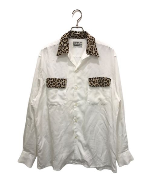 Wacko Maria 50s Two Tone Open Collar Shirt Medium Size M