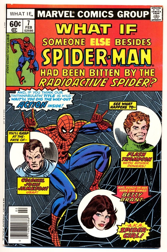Spider-Man What If #7 VF 1977 Giant Marvel Comics