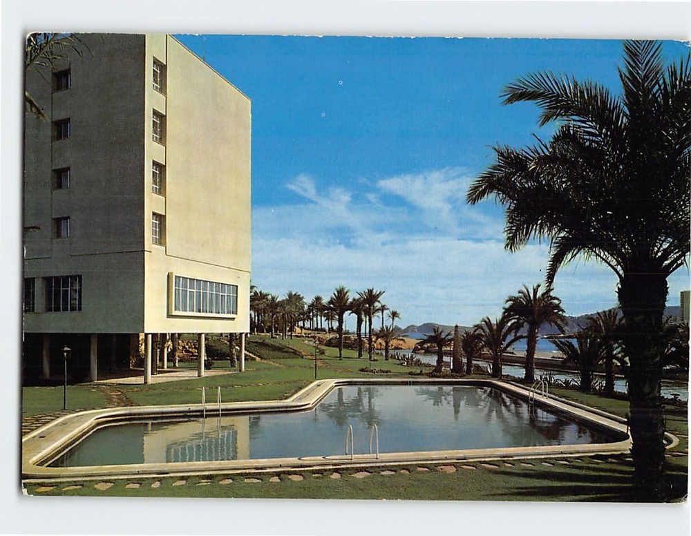 Postcard Parador Nacional De La Blanca Javea Spain