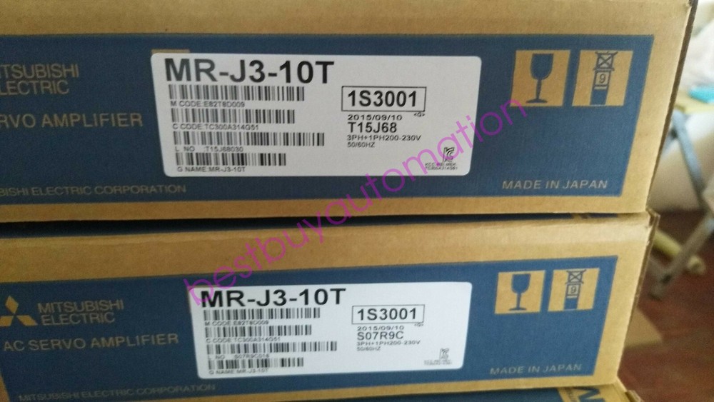 1PC New Mitsubishi MR-J3-10T Servo Drive MRJ310T Expedited Shipping