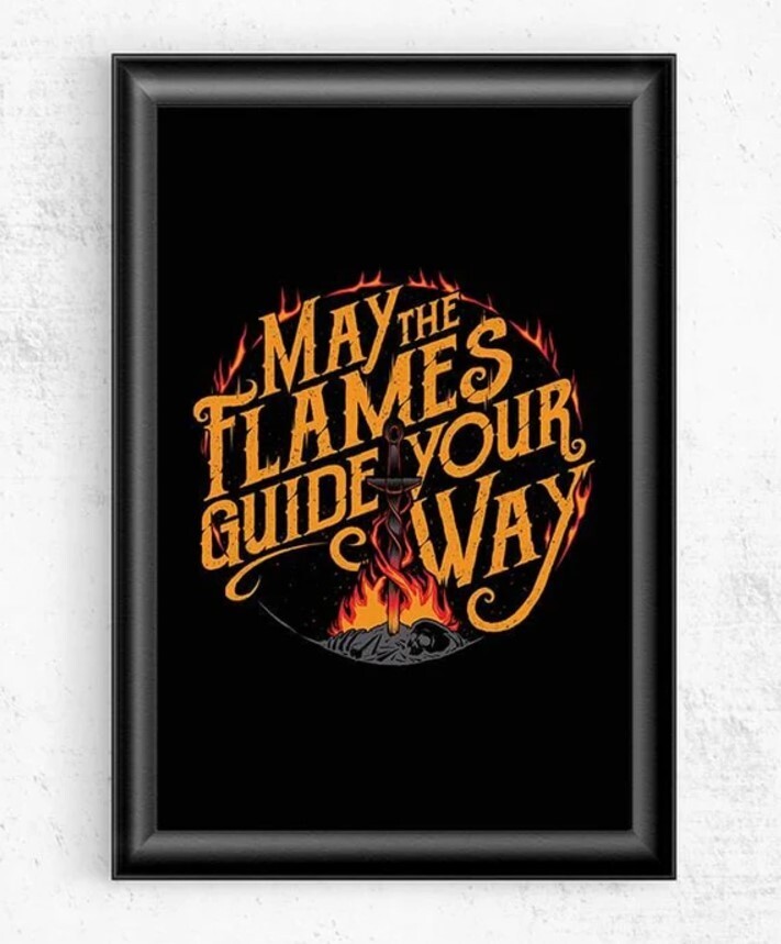 The Flames Guide Me