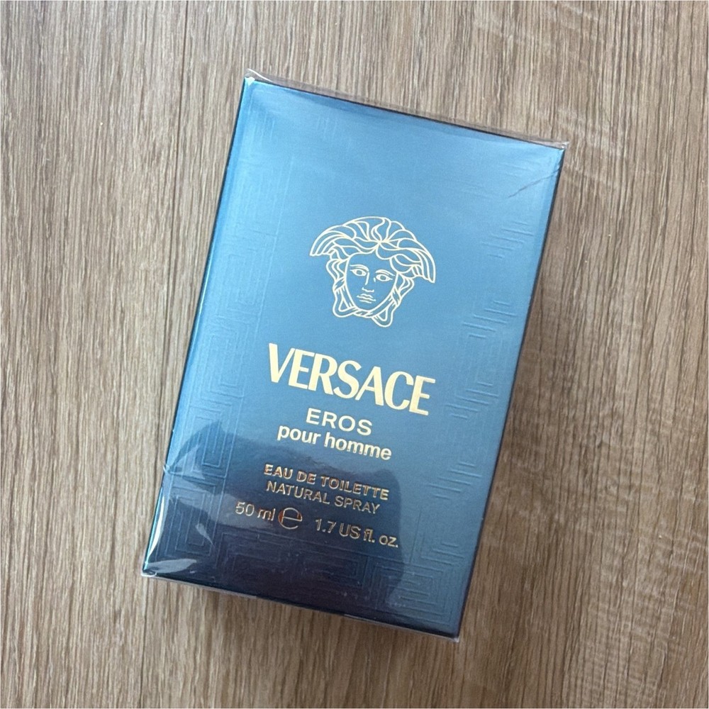 Versace Eros pour homme Eau de Toilette Natural Spray, 1.7 fl oz Regular