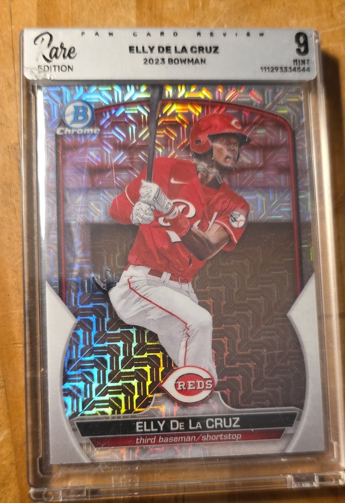 2023 Bowman - Chrome Prospects Elly De La Cruz #BCP-65 Mojo Refractor (RC)