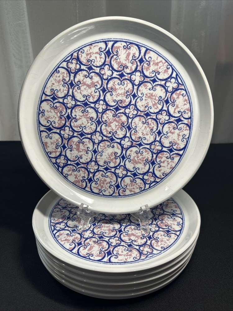 Noritake Primastone 10” Dinner Plates Set Of 6 Japan #8315