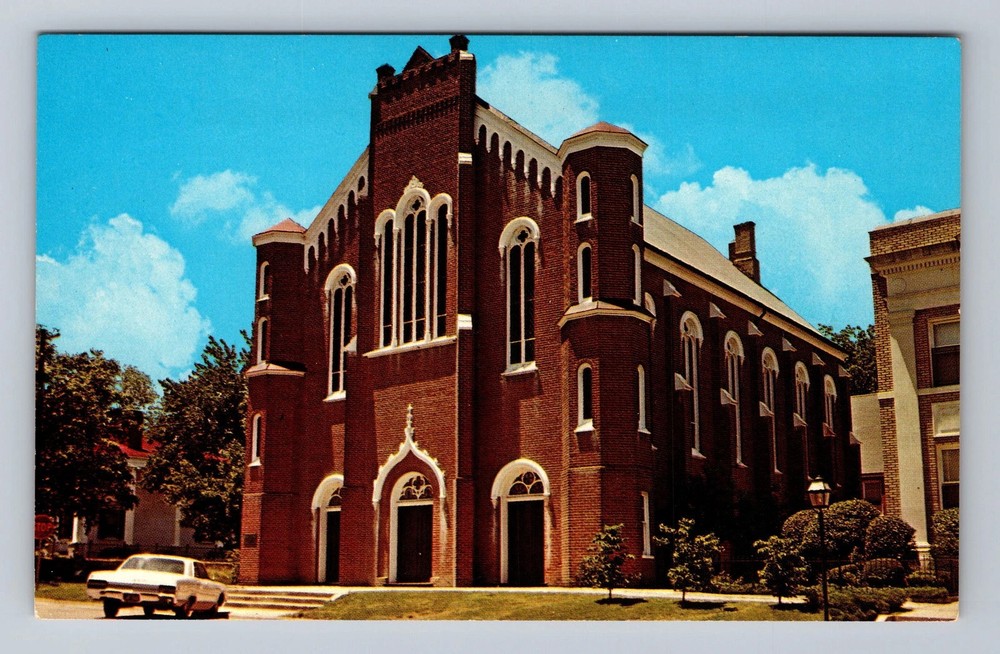 Holly Springs MS-Mississippi Presbyterian Church Vintage Postcard