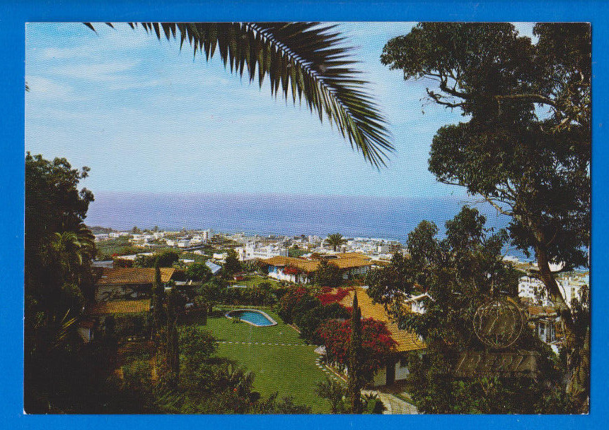 IBERIA AIRLINES Aviation Puerto de la Cruz . Tenerife, Spain, VTG 1970s POSTCARD
