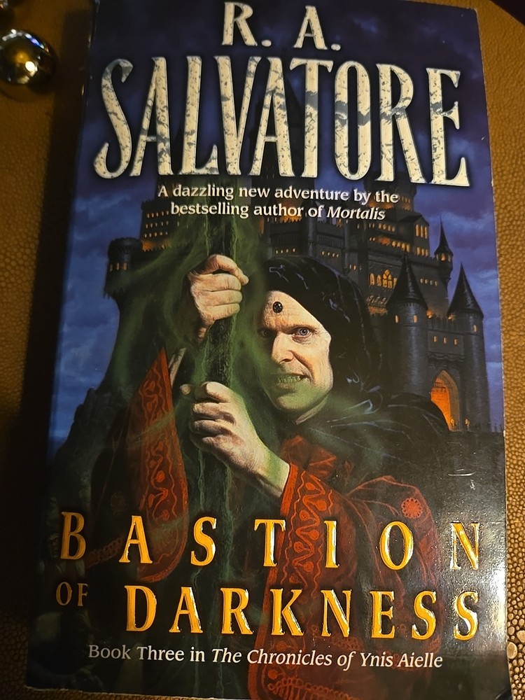 Bastion of Darkness Book Three R.A. Salvatore Fantasy Del Rey Paperback 2000