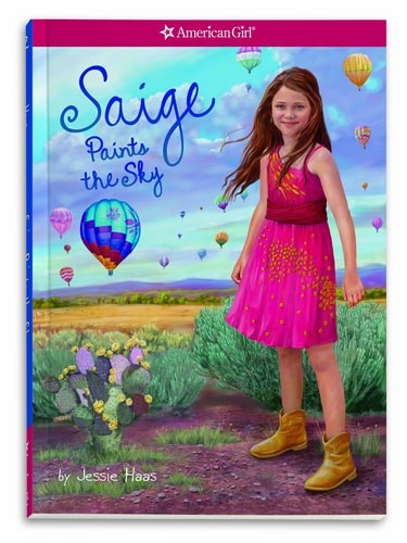 Saige Paints the Sky (American Girl, 2) by Jessie Haas, Acceptable Book