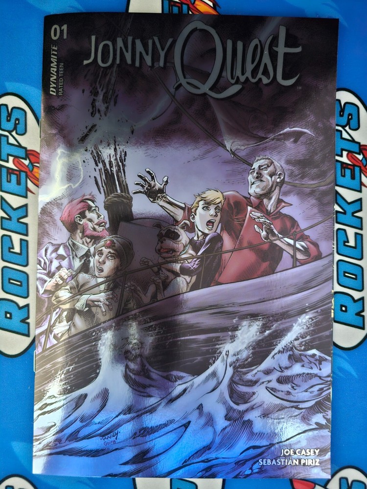 Jonny Quest #1 Dynamite 2024 1:15 CVR Q Raney Foil Variant
