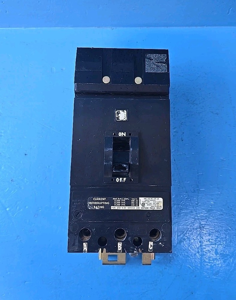 Square D KA36175 175A 600V ILINE 3POLE  CIRCUIT BREAKER