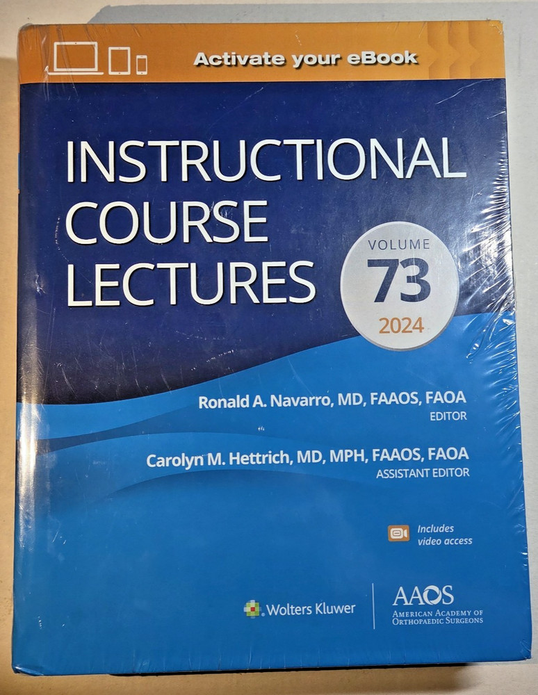 NEW American Academy of Orthopaedic Surgeons Instructional Course Lectures V 73-image