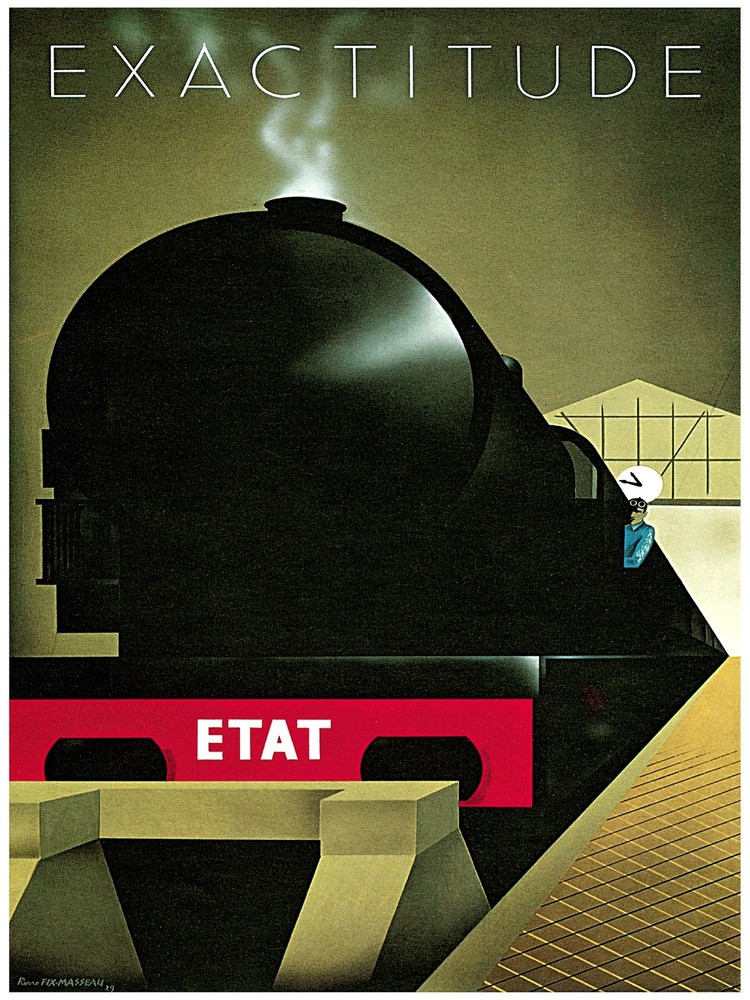 Decor Travel Poster. Fine Graphic Design. Exactitude. Home Shop Wall Art. 1945