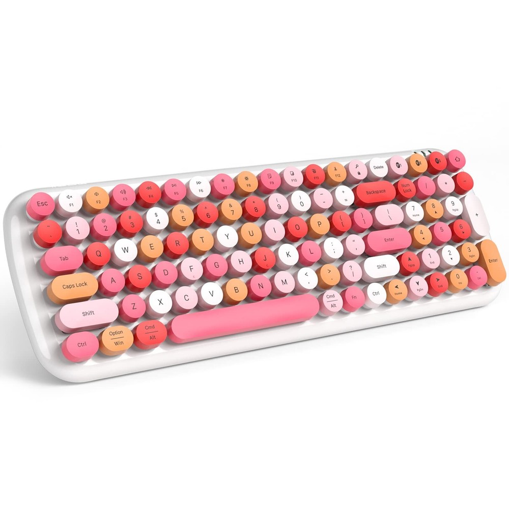 MOFII Wireless Bluetooth Keyboard for Laptop & Android, Connect up to 3 Devic...