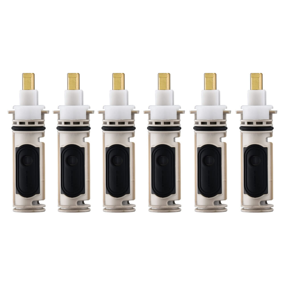 6 Packs 1222 Replacement Cartridge Kit For One-Handle PosiTemp Faucets