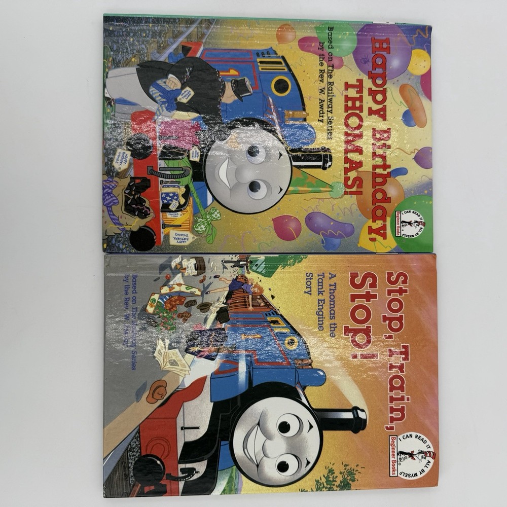 Lot of 2 Bright And Early Board Books-Dr. Seuss--Thomas the Train Fast Shipping