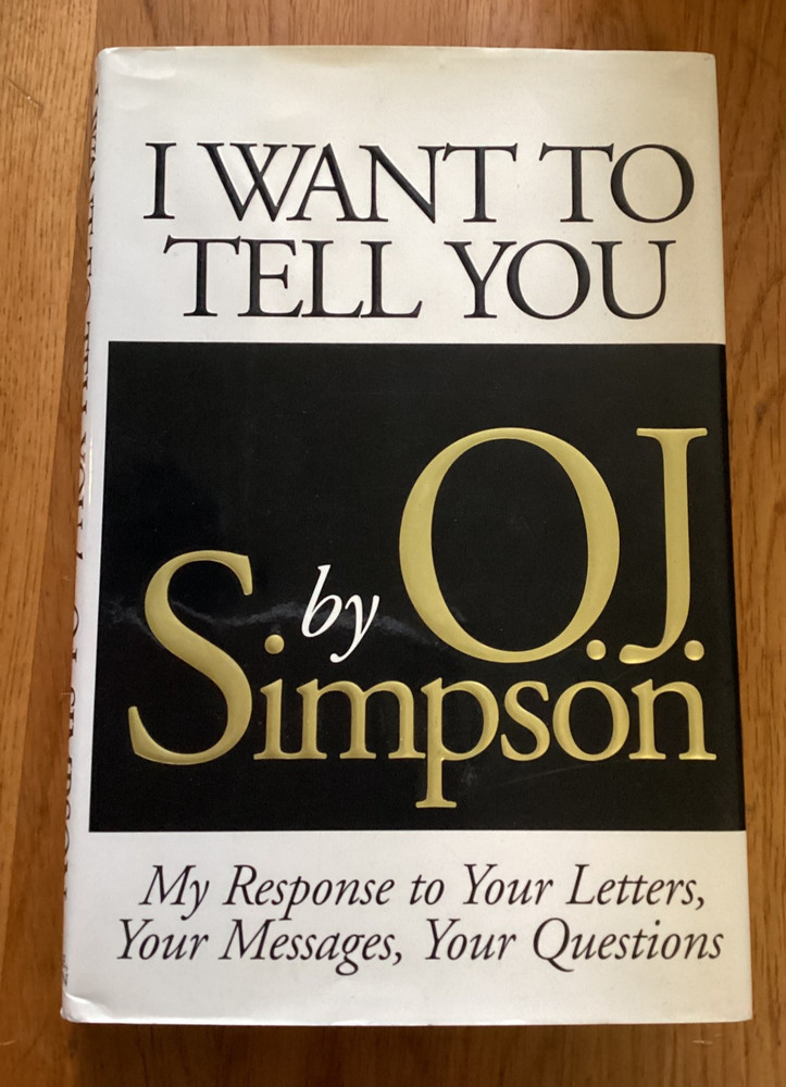 O J Simpson Autographed 