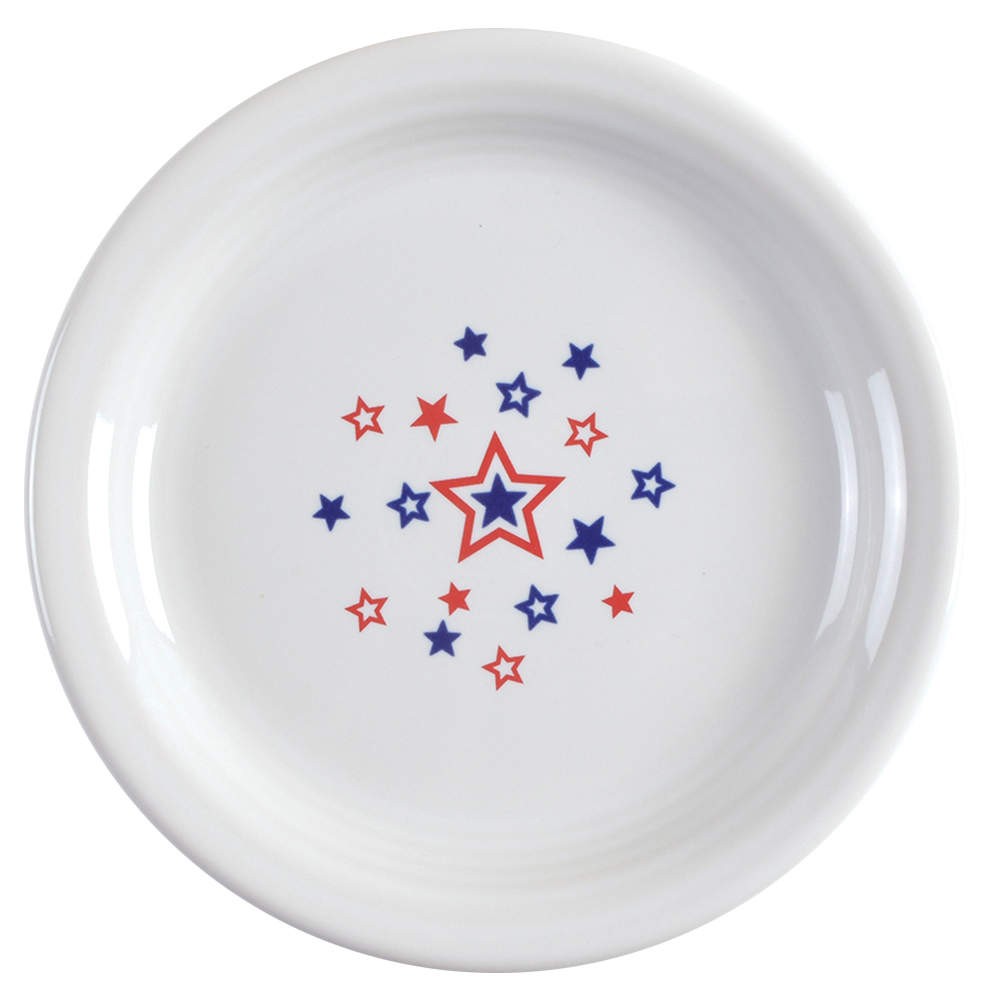 Fiesta Tableware Company Fiesta Americana Stars Appetizer Plate 11854926